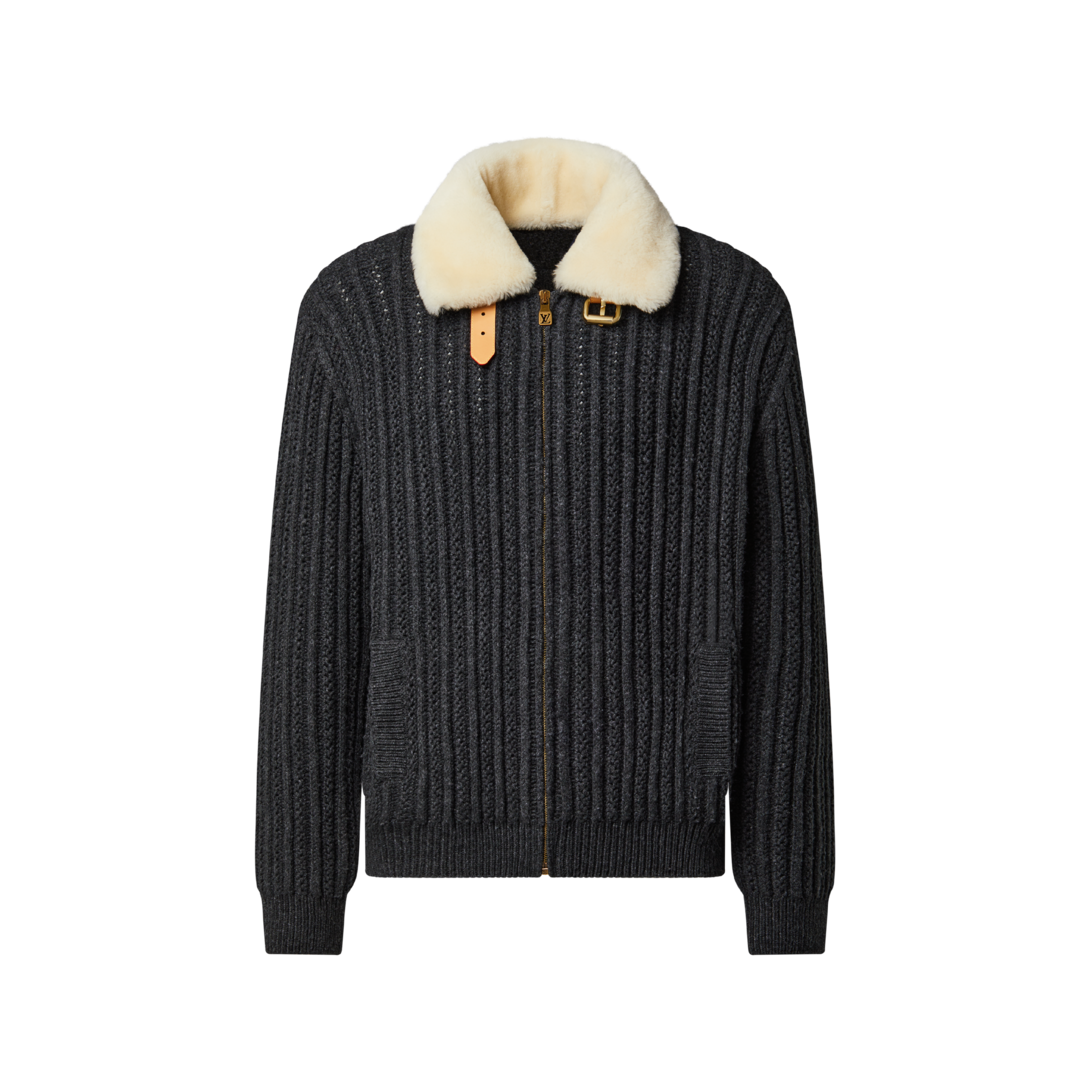 カシミヤウール ブルゾン ｜ルイ・ヴィトン 公式サイト - 1AJBU7